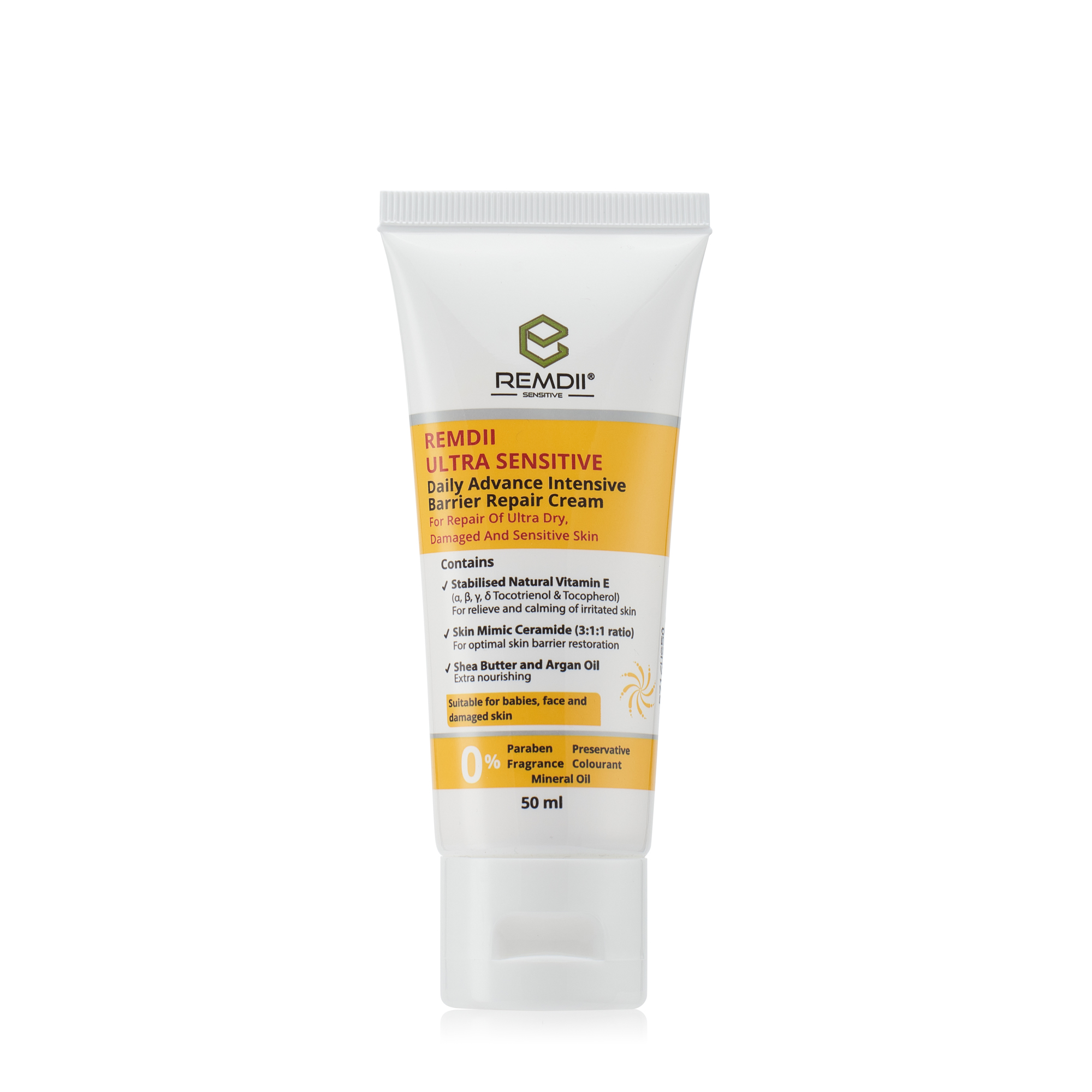 REMDII ULTRA SENSITIVE DAILY ADVANCE INTENSIVE BARRIER REPAIR CREAM 50ML