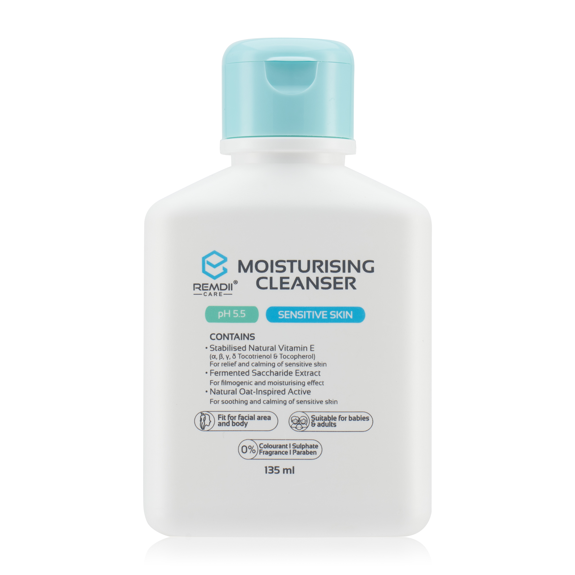 REMDII MOISTURISING CLEANSER 135ML