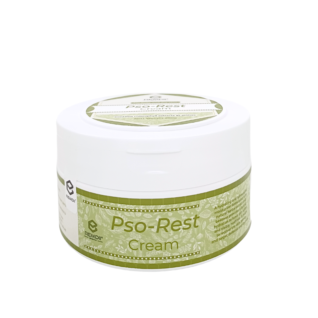 REMDII PSO-REST CREAM 200GM FRONT