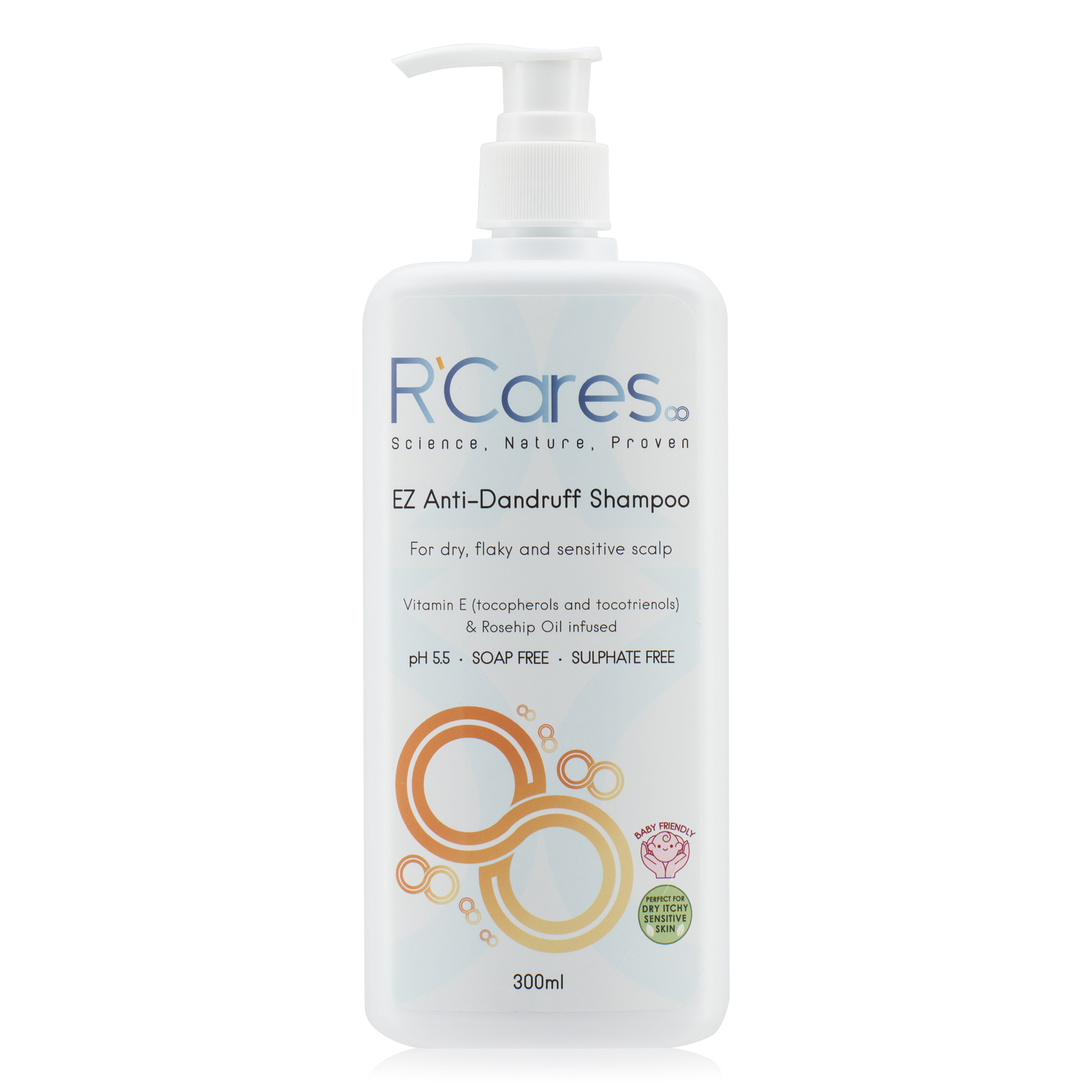 R’CARES EZ ANTI-DANDRUFF SHAMPOO 300ML