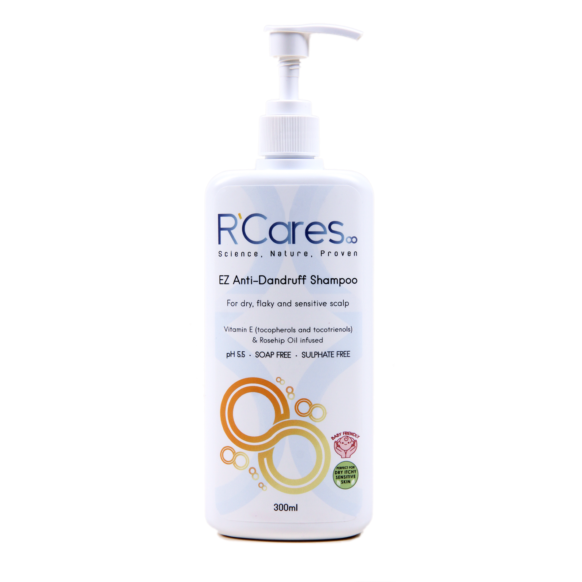 R’Cares EZ Anti-Dandruff Shampoo FRONT