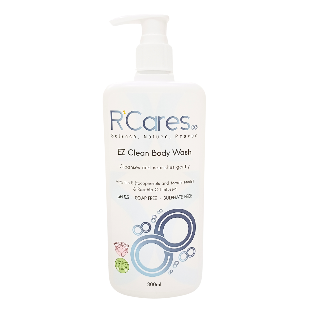 R’CARES EZ CLEAN BODY WASH 300ML FRONT