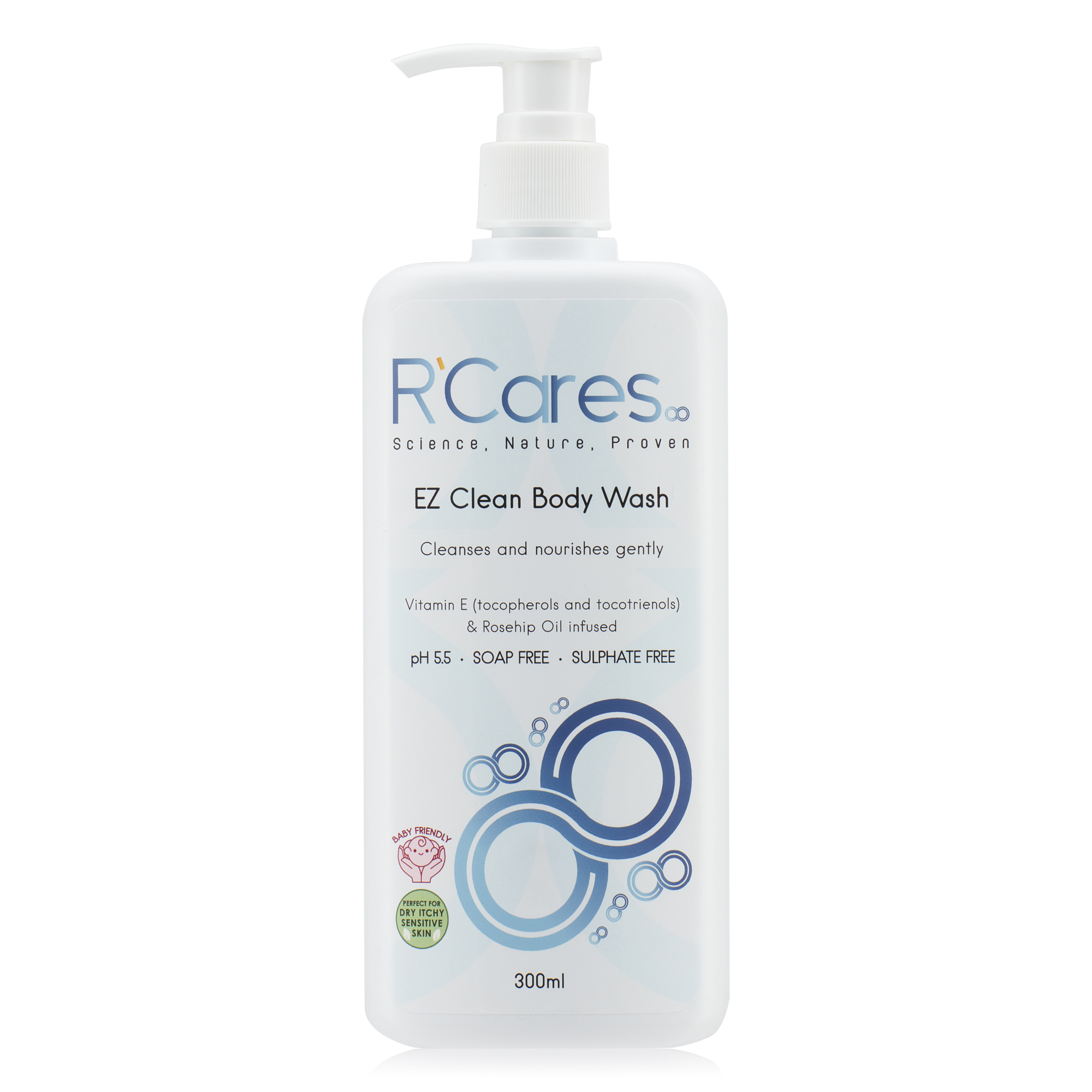 R’CARES EZ CLEAN BODY WASH 300ML