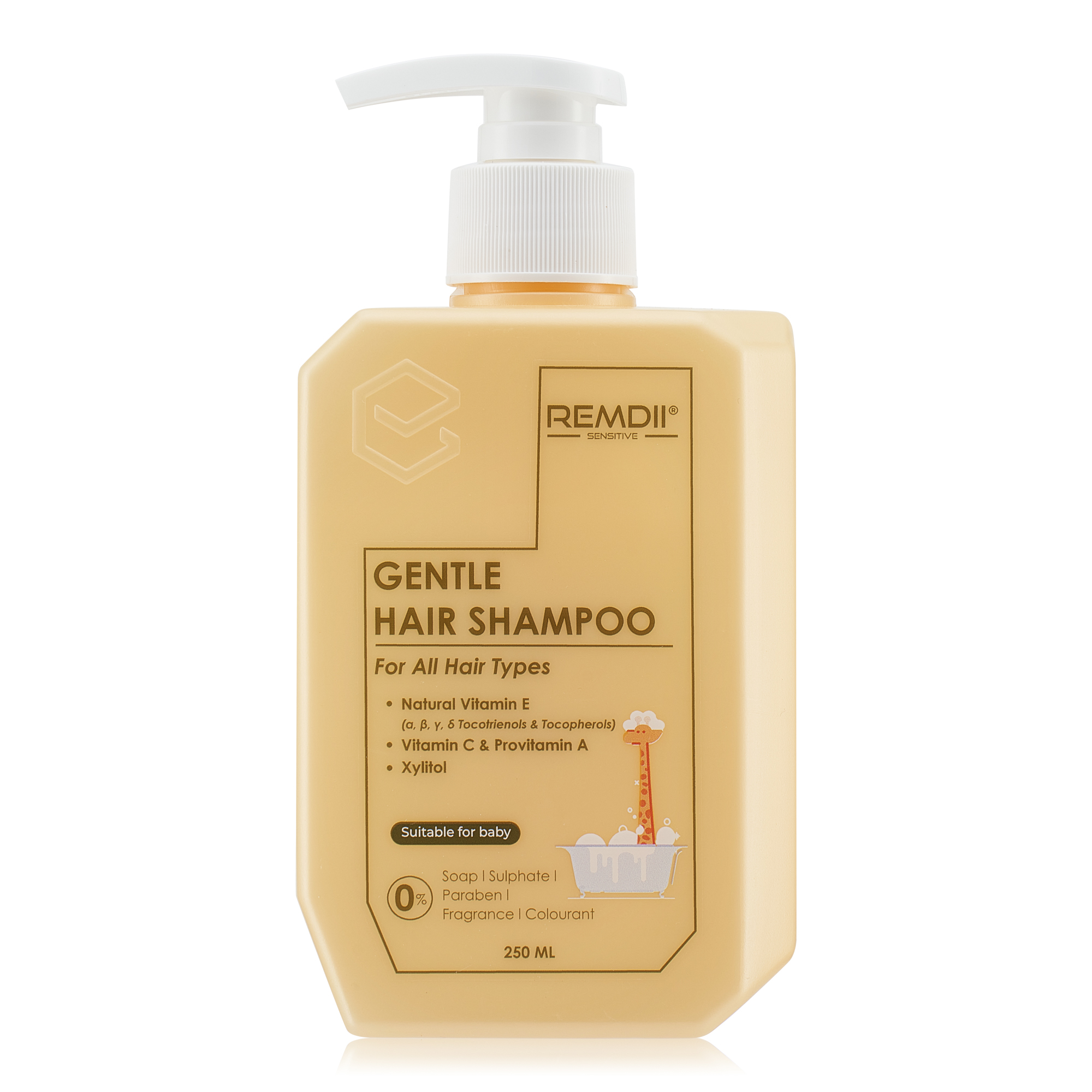 REMDII GENTLE HAIR SHAMPOO 250ML