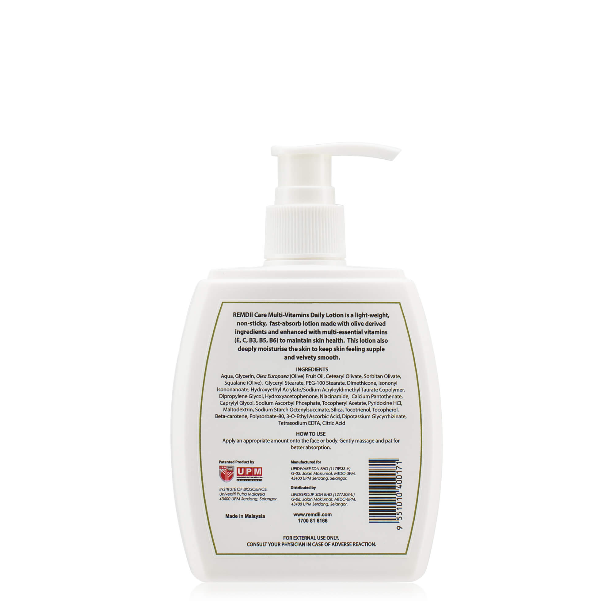 REMDII MULTI-VITAMINS DAILY LOTION 250ML (2)